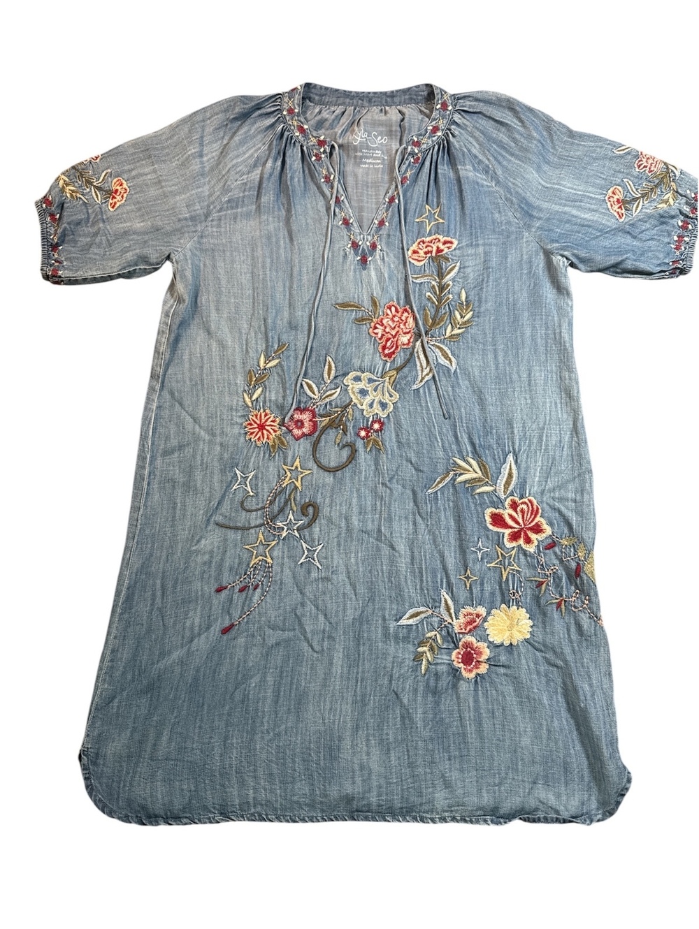 Kyla Seo Harley Dress Embroidered Women's Medium